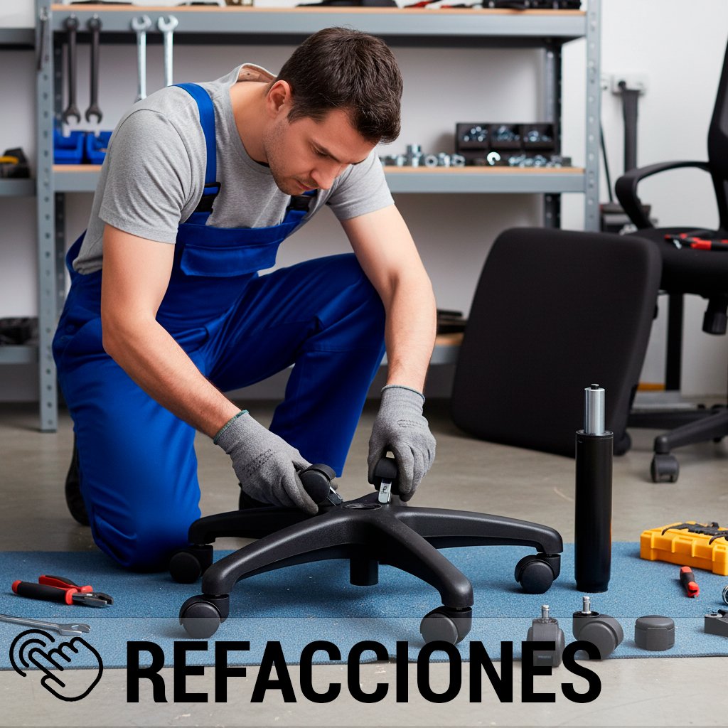 refacciones para sillas de oficina