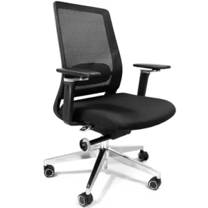 silla alpha negra ejecutivo