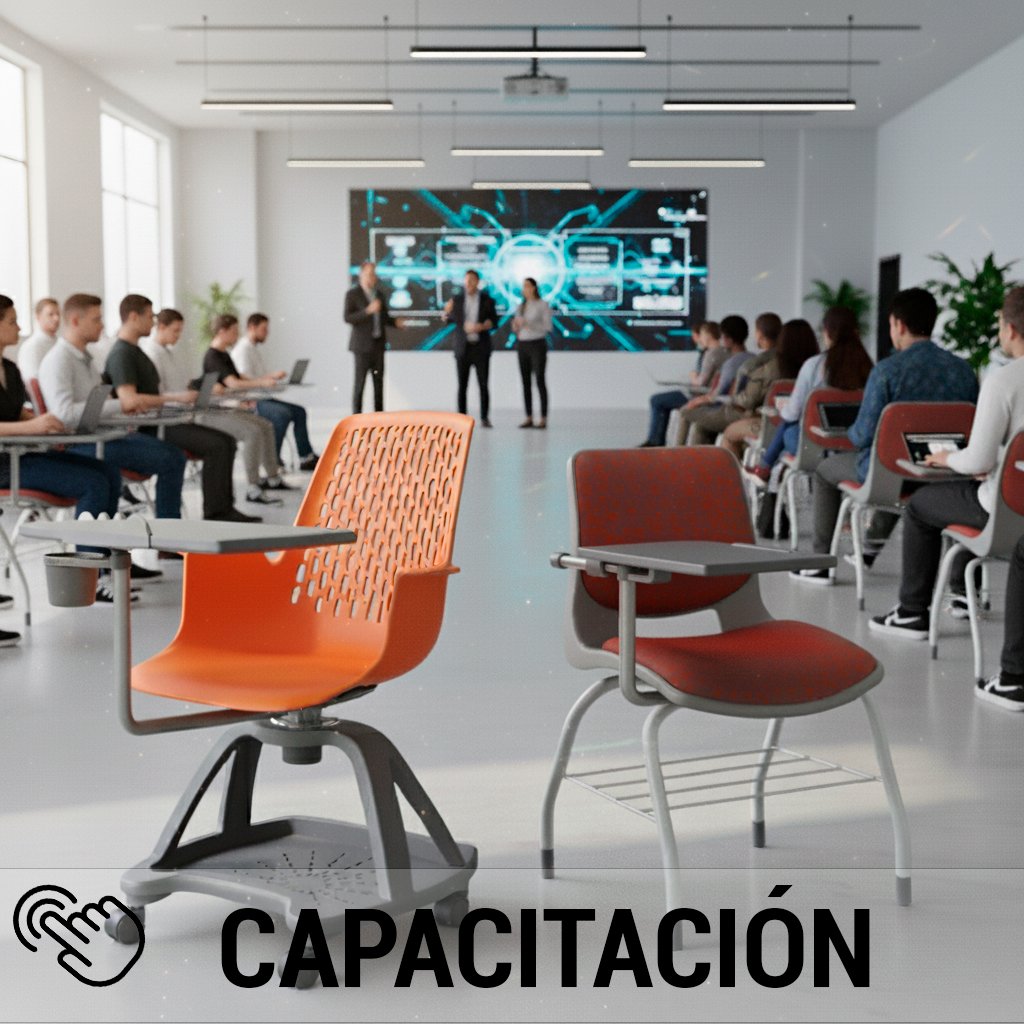 sillas para capacitación