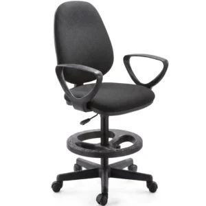 silla rex alto cajera con brazos
