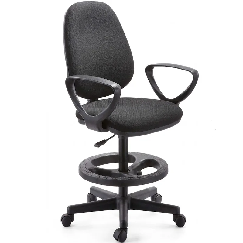 silla rex alto cajera con brazos