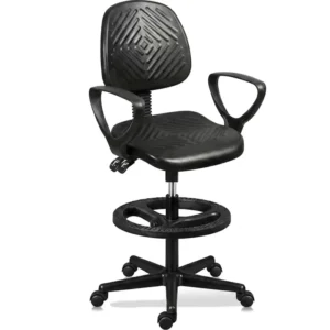 silla skeiter cajera industrial con brazos