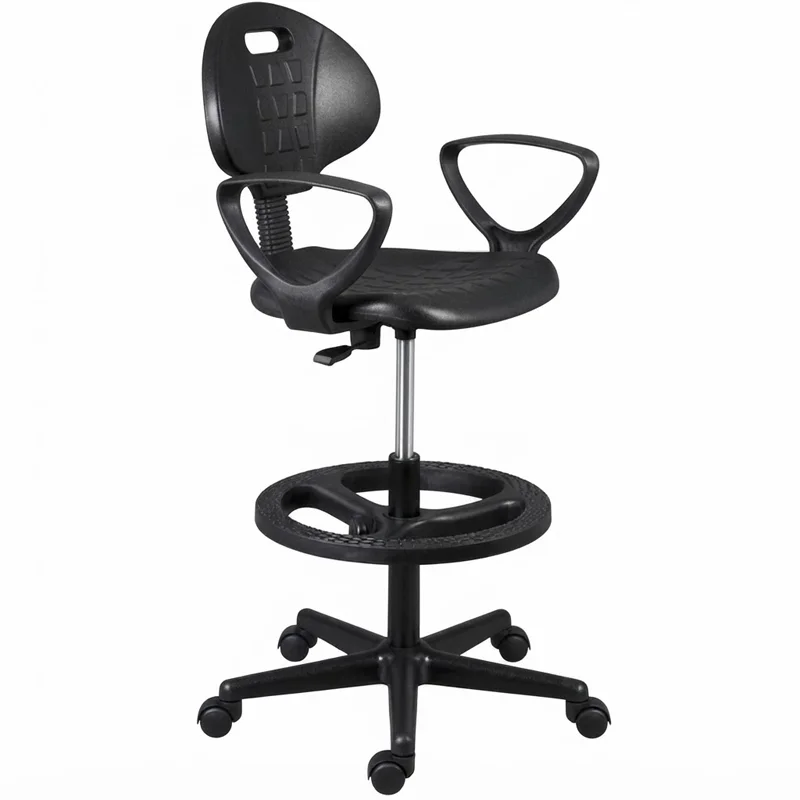 silla tulip cajera con brazos