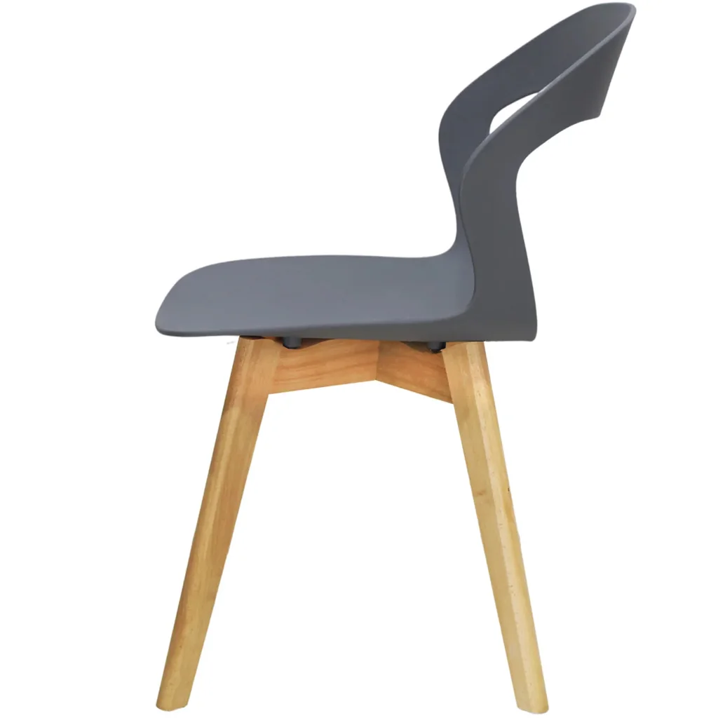 silla moura gris de costado