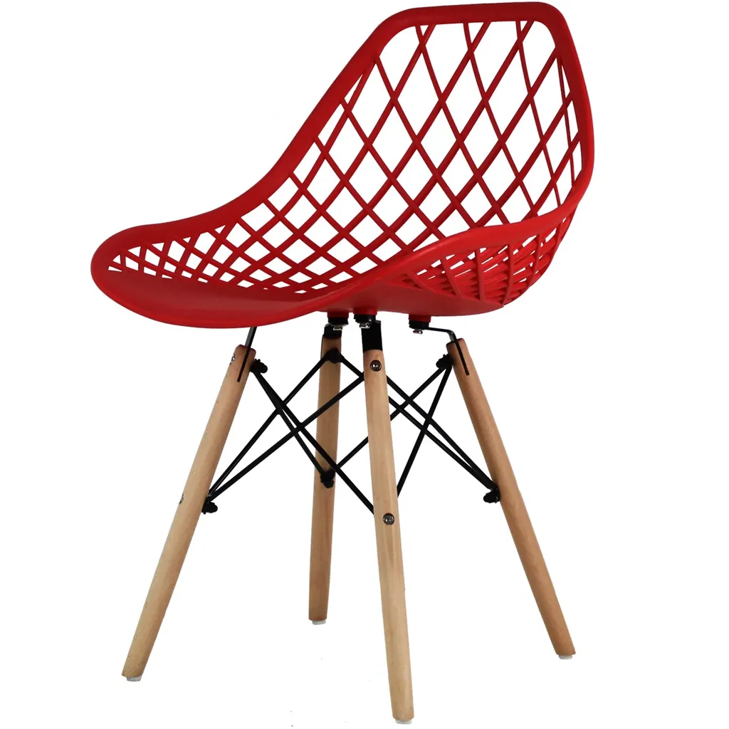 silla oslo vento roja