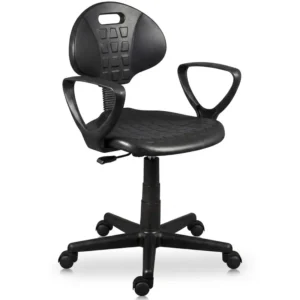 silla tulip industrial con brazos